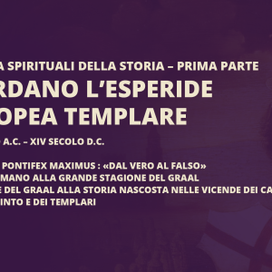Da Dardano l'esperide all'epopea templare