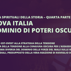La nuova Italia condominio di poteri oscuri